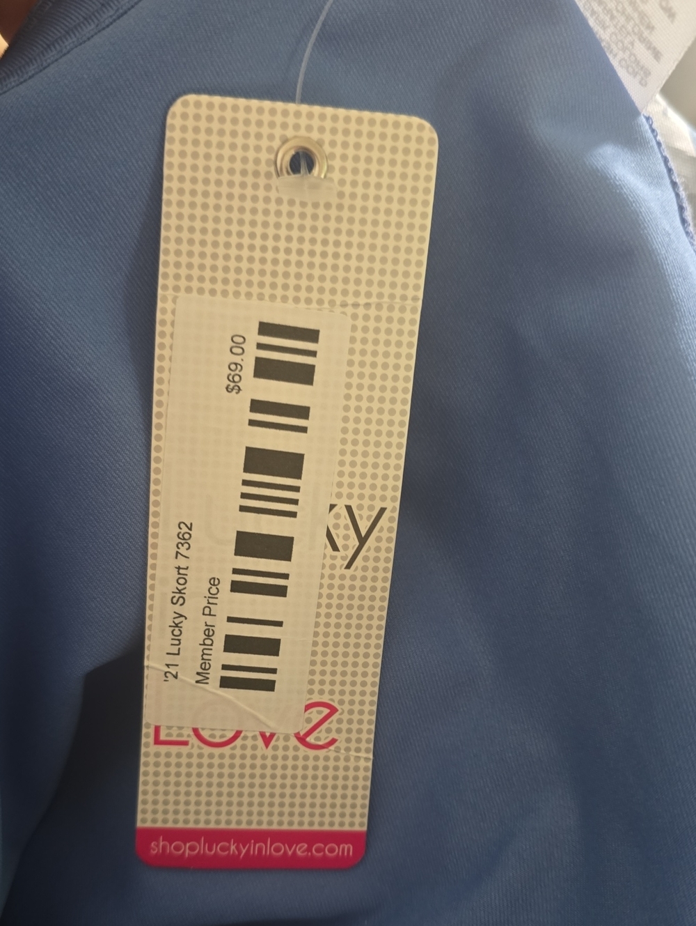Lucky in Love Gradient Pleated Skort Size Large - Picture 14 of 14
